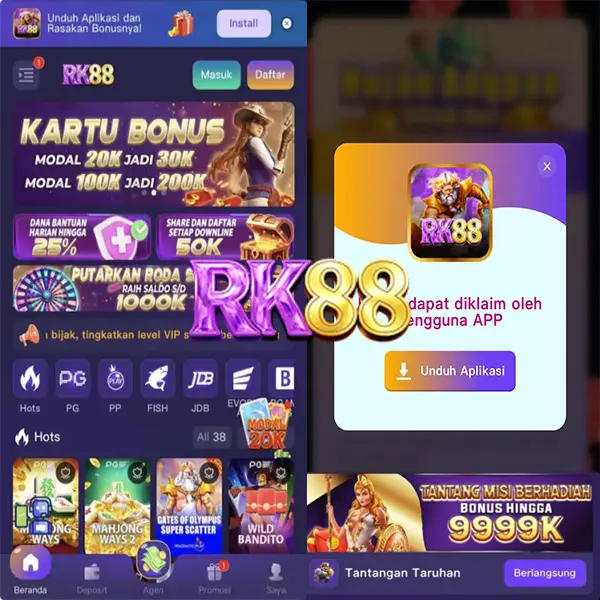 RK88 Masuk Resmi 2026 Aplikasi